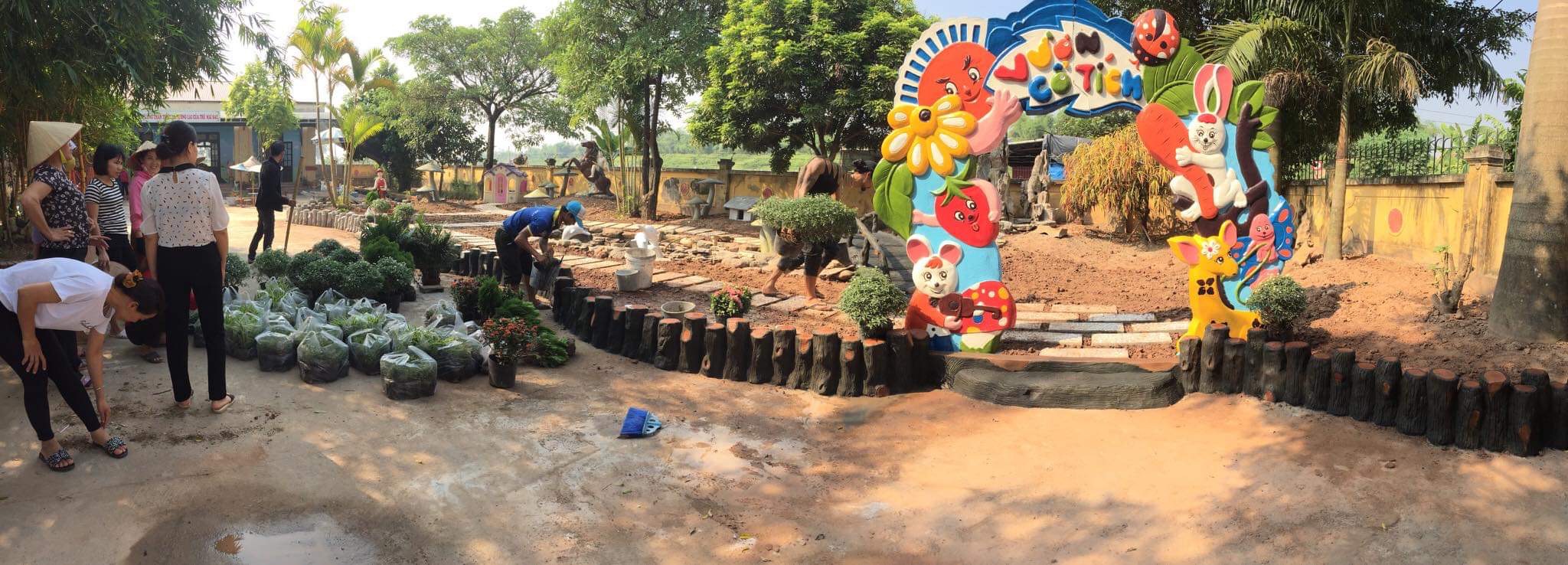 Vườn cổ tích- Trường Mầm non Phú Thịnh